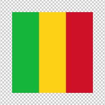 Mali Country Flag Decal Sticker