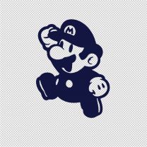 Mario 2 Character & Games Vinyl Decal Sticker