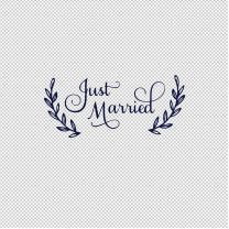 Married Design 2 Events Vinyl Decal Stickers