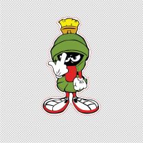 Marvin The Martian F You Decal Sticker