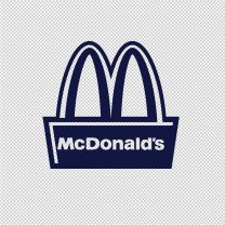 Mcdonalds Logo Emblems Vinyl Decal Sticker