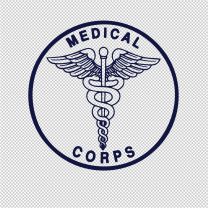 Medical Military Vinyl Decal Sticker