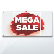 Mega Sale Digitally Printed Banner