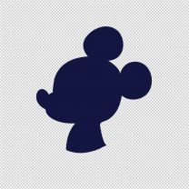Mickey Character & Games Vinyl Decal Sticker