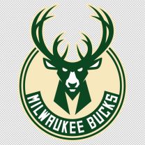 Milwaukee Bucks Basketball Team Logo Decal Sticker