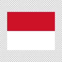 Monaco Country Flag Decal Sticker