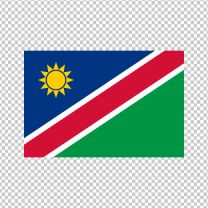 Namibia Country Flag Decal Sticker