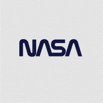 Nasa Logo Emblems Vinyl Decal Sticker