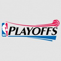 Nba Playoffs  basketball Team Logo Decal Sticker