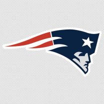 New England Patriots Football Team Logo Decal Sticker