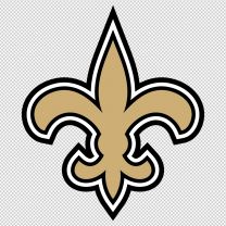 New Orleans Saints Basketball Team Logo Decal Sticker