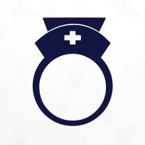 Nurse Ring Ambulance Decal Sticker