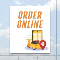 Order Online Full Color Digitally Printed Window Poster