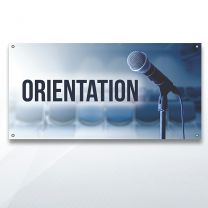 Orientation Digitally Printed Banner