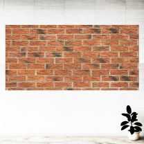 Parallel Wall Brick Graphics Pattern Wall Mural Vinyl Decal
