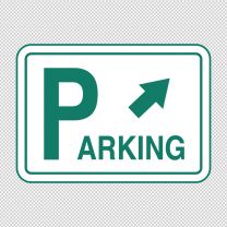 Parking Decal Sticker