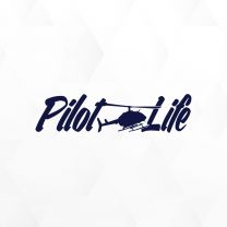 Pilot Life Airplane Vinyl Decal Sticker