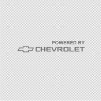 Powered By Chevrolet Window Vinyl Decal Sticker