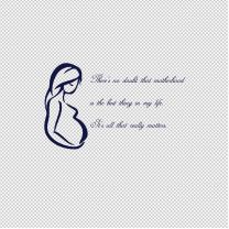 Pregnant Women Events Vinyl Decal Stickers