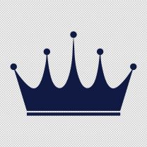 Pure Simple Crown Decal Sticker 