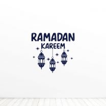 Ramadan Kareem Arabic Art Quote Vinyl Wall Decal Sticker