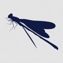 Realistic Dragonfly Decal Sticker 