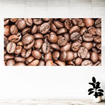 Roasted Fresh Coffee Beans Graphics Pattern Wall Mural Vinyl Decal