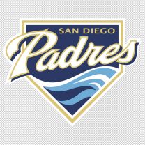 San Diego Baseball Team Logo Decal Sticker