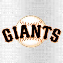San Francisco Giants Baseball Team Logo Decal Sticker