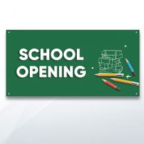 School Opening Digitally Printed Banner
