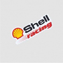 Shell Racing Car Decal Sticker