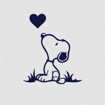 Snoopy Character & Games Vinyl Decal Sticker