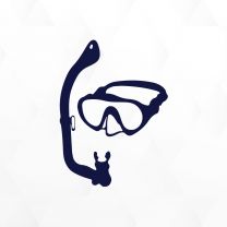 Snorkle Boat Decal Sticker