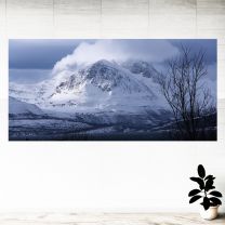 Snow Mountain Covered With Ice Graphics Pattern Wall Mural Vinyl Decal