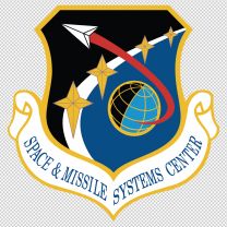 Space And Missile Systems Center Army Emblem Logo Shield Decal Sticker