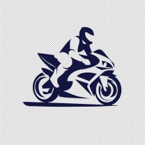 Speed Bike Motorcycle Vinyl Decal Sticker