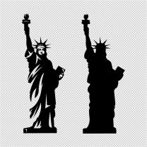 Statue Of Liberty Decal Sticker