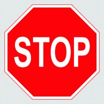 Stop Sign Decal Decal Sticker