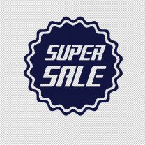 Super For Sale Vinyl Decal Stickers