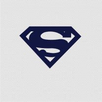 Superman Logo Emblems Vinyl Decal Sticker