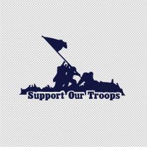 Support Military Vinyl Decal Sticker