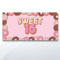 Sweet 16 Digitally Printed Banner