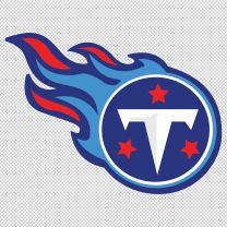 Tennessee Titans Basketball Team Logo Decal Sticker