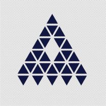 Triangles Shapes Symbols Vinyl Decal Sticker