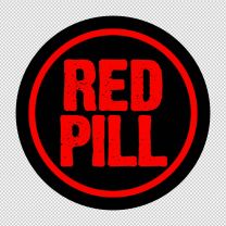 Trump 2020 Red Pill Blacks For Trump Conservativ Bumper Decal Sticker