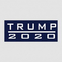 Trump 2020 Vinyl Decal Sticker