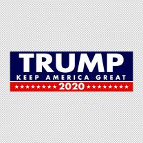 Trump Supporter Bumper Vinyl Decal Sticker Style-C