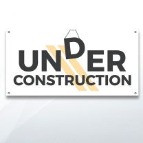 Under Construction Digitally Printed Banner