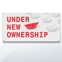 Under New Ownership Digitally Printed Banner