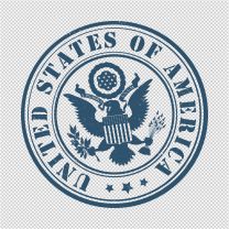 United States Emblem Decal Sticker 